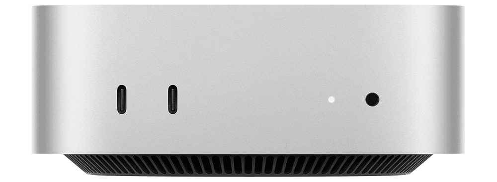 Физический Mac mini, зарезервированный исключительно для вашей канцелярии.